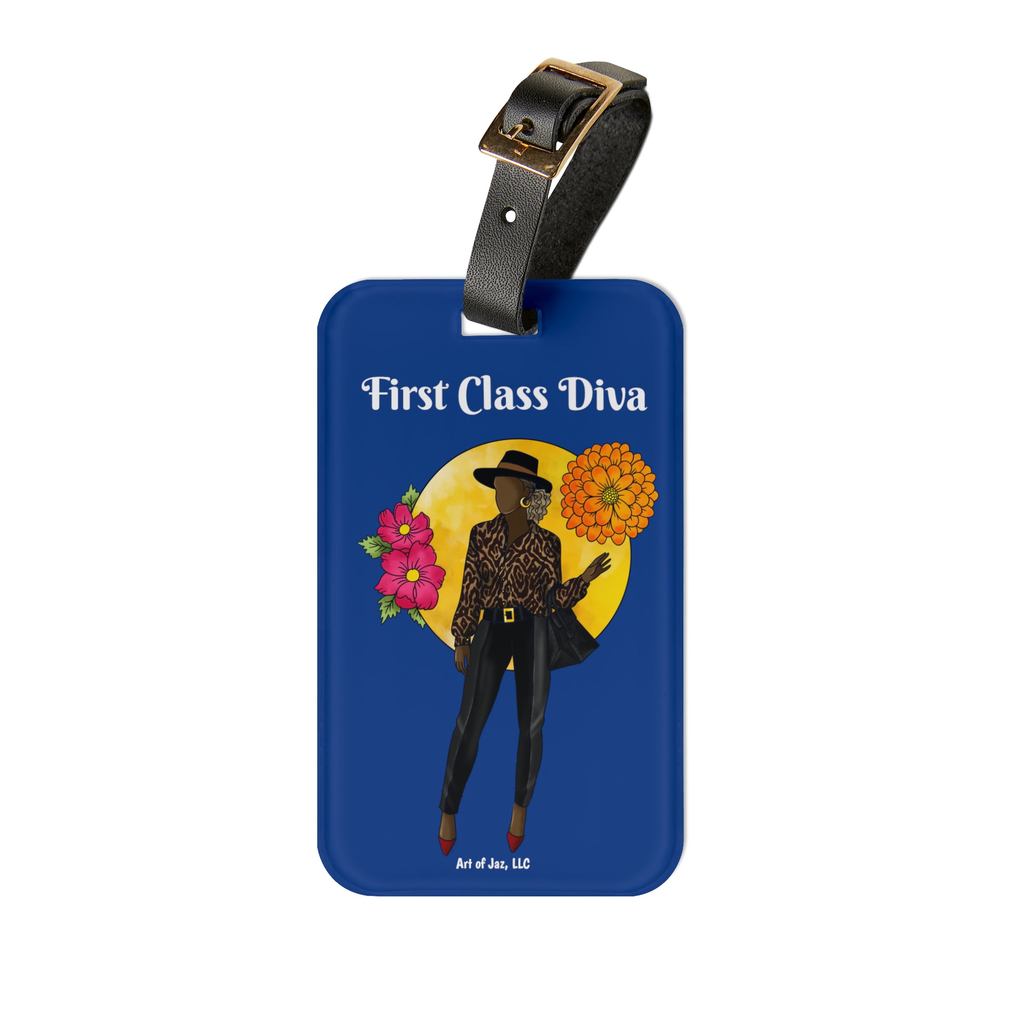 First Class Diva Luggage Tag