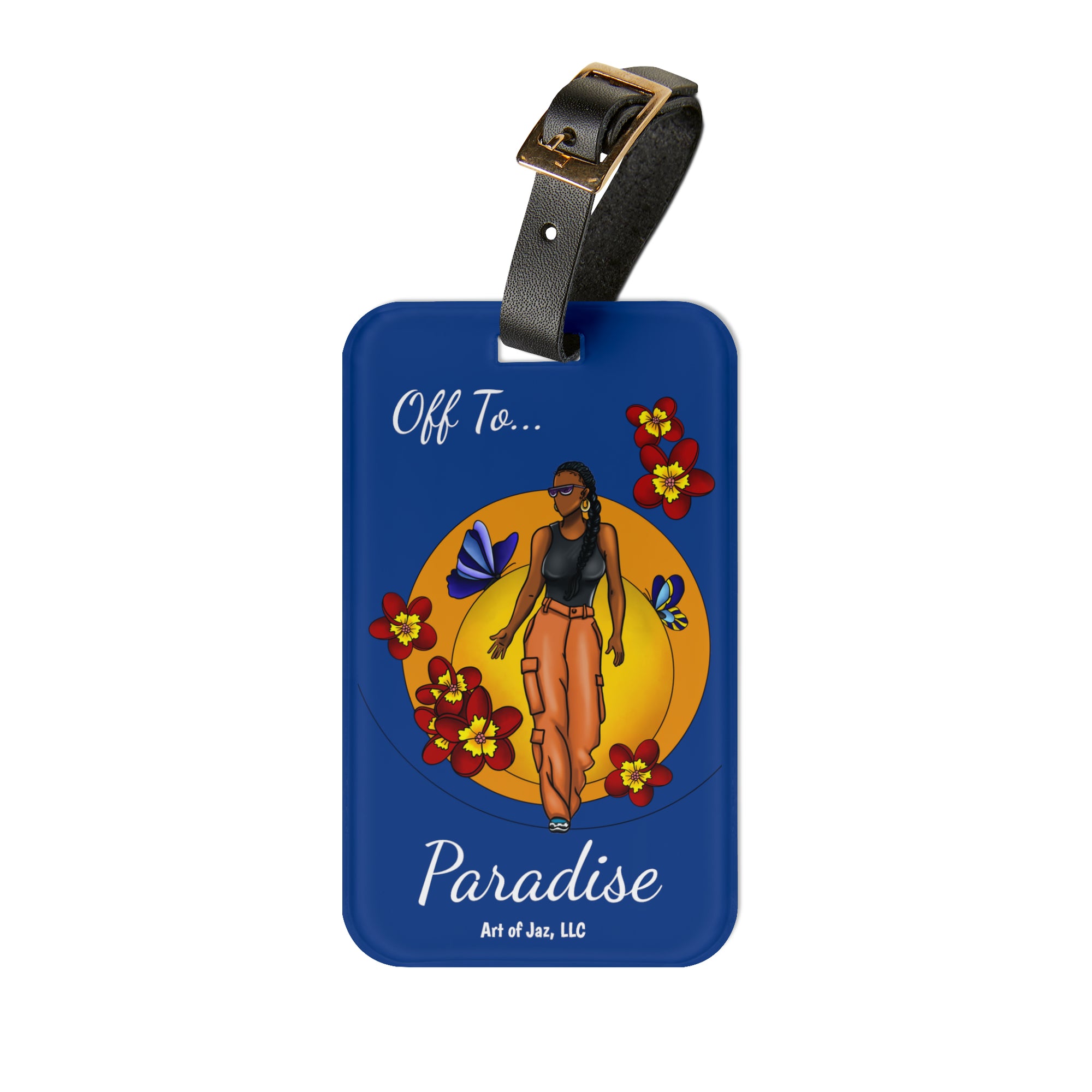 Paradise Luggage Tag