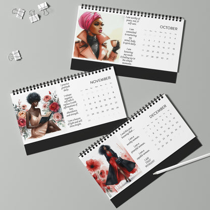 2025 Affirmation Desk Calendar