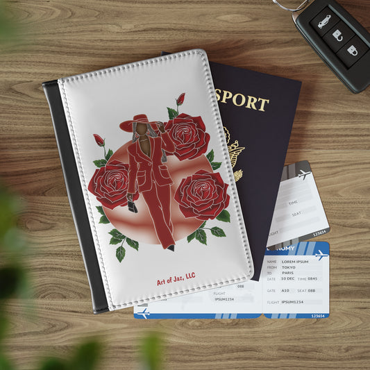 Diva Red Passport Cover