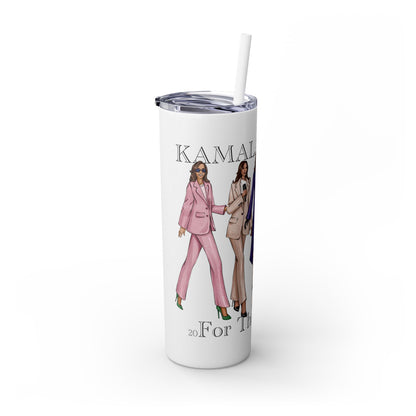 Glitter Women Rising Kamala Tumbler, 20oz