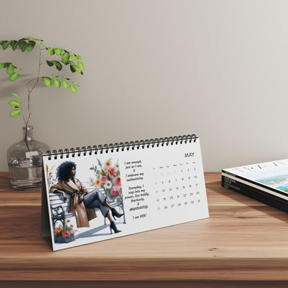 2025 Affirmation Desk Calendar