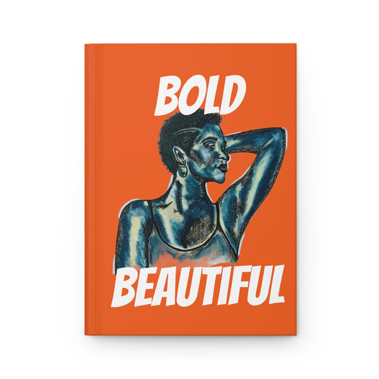 Bold and Beautiful Hardcover Journal (Orange)