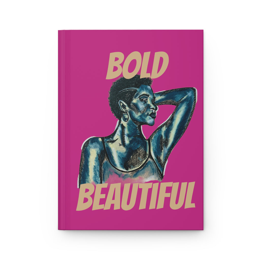 Bold and Beautiful Hardcover Journal (Pink)