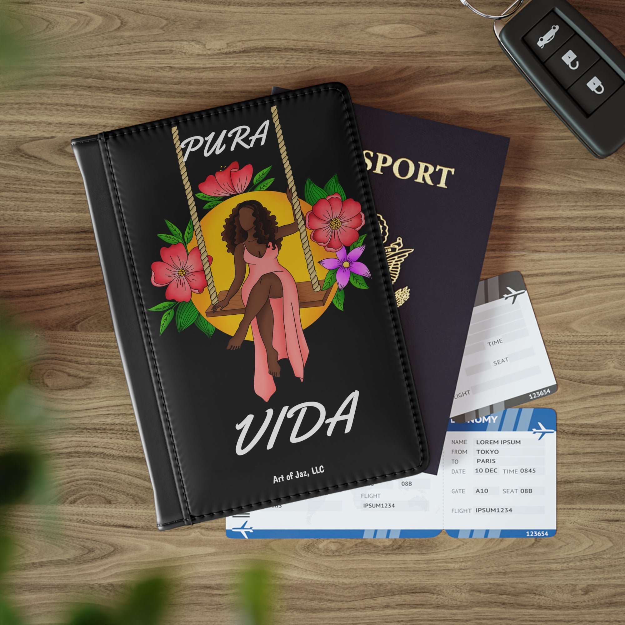 Pura Vida Passport Cover