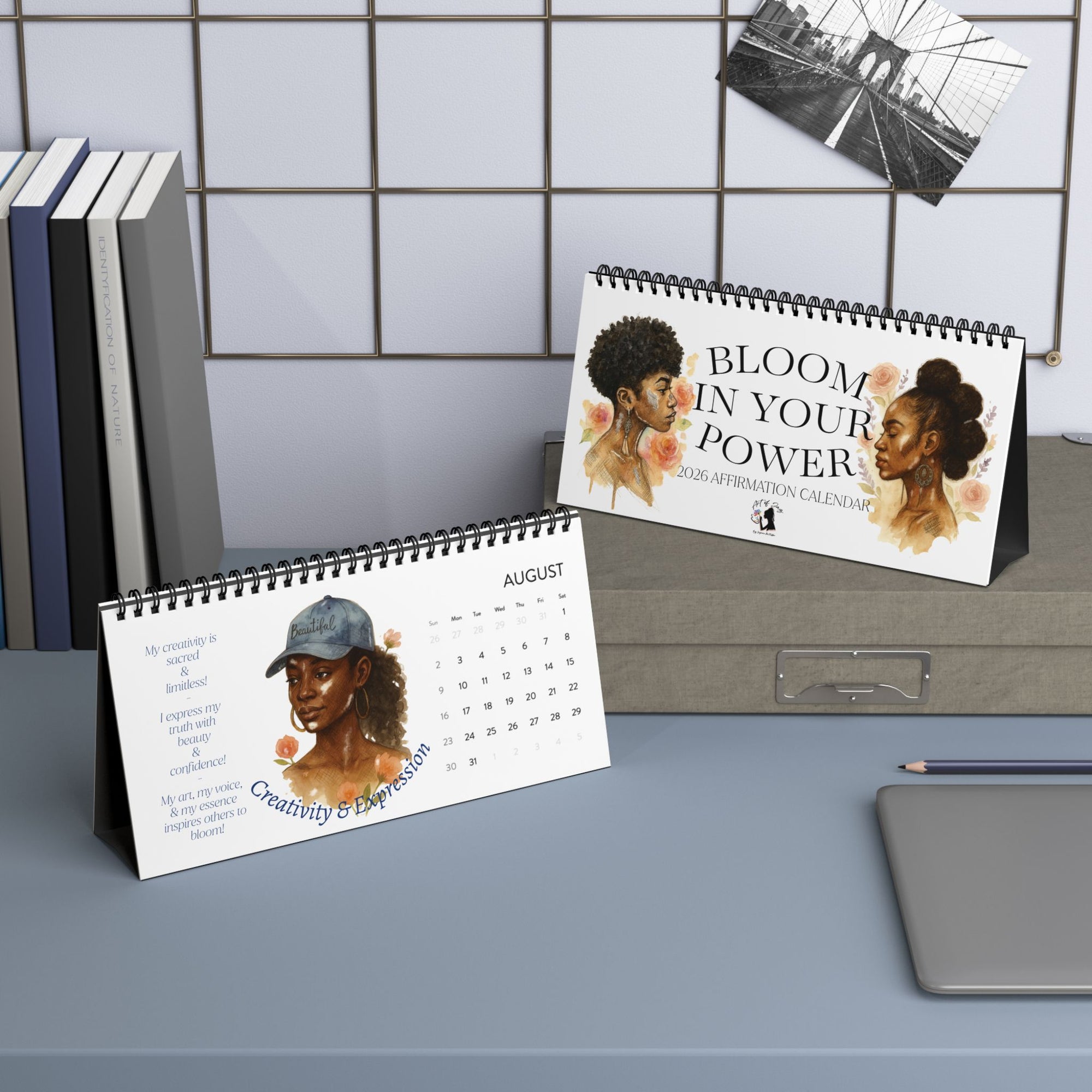 2026 Affirmation Desk Calendar