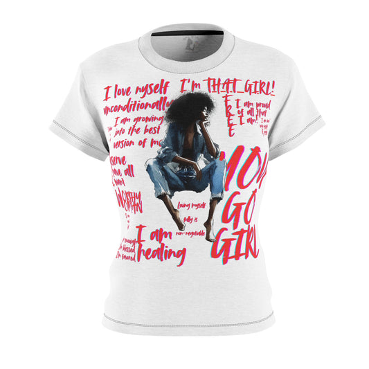 That Girl Affirmation T Shirt (White)