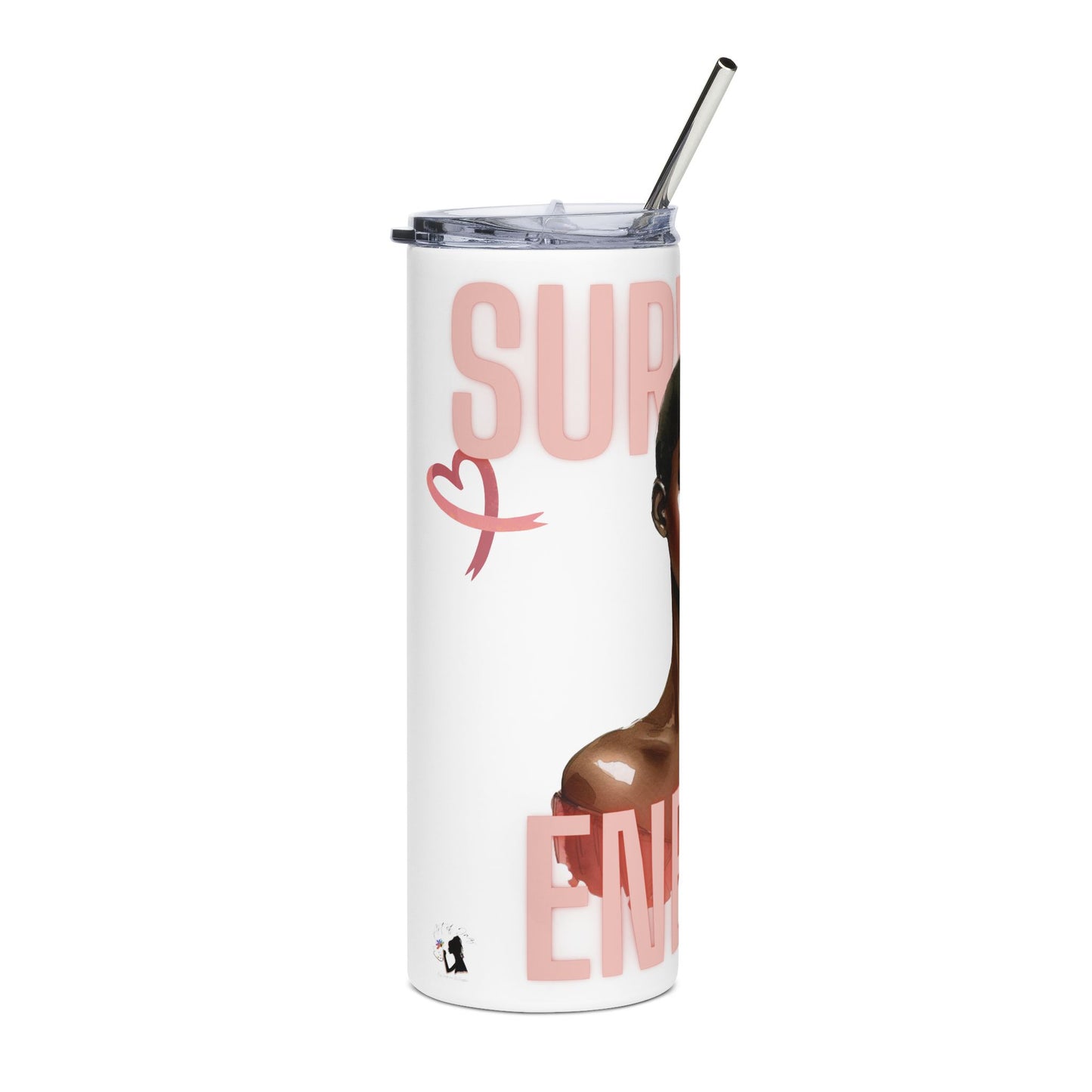 Breast Cancer Survivor Energy Tumbler