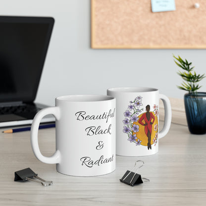 Black and Radiant- Mug