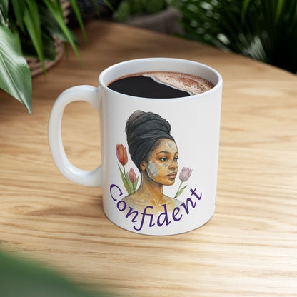 Confidence and Courageous Mug