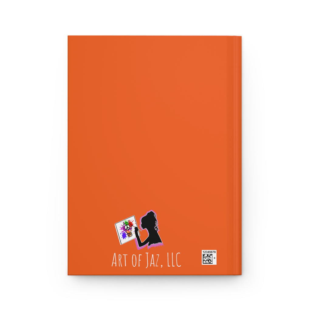 Bold and Beautiful Hardcover Journal (Orange)