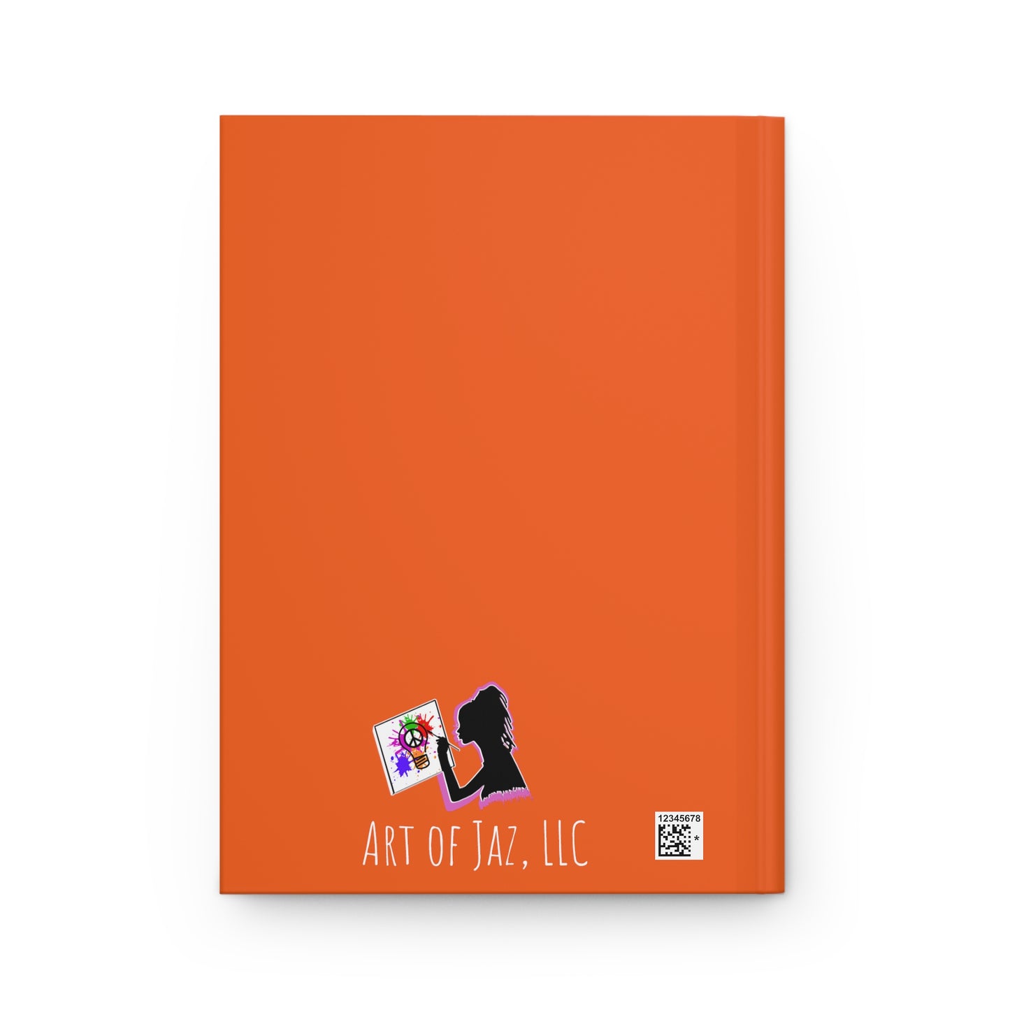 Bold and Beautiful Hardcover Journal (Orange)