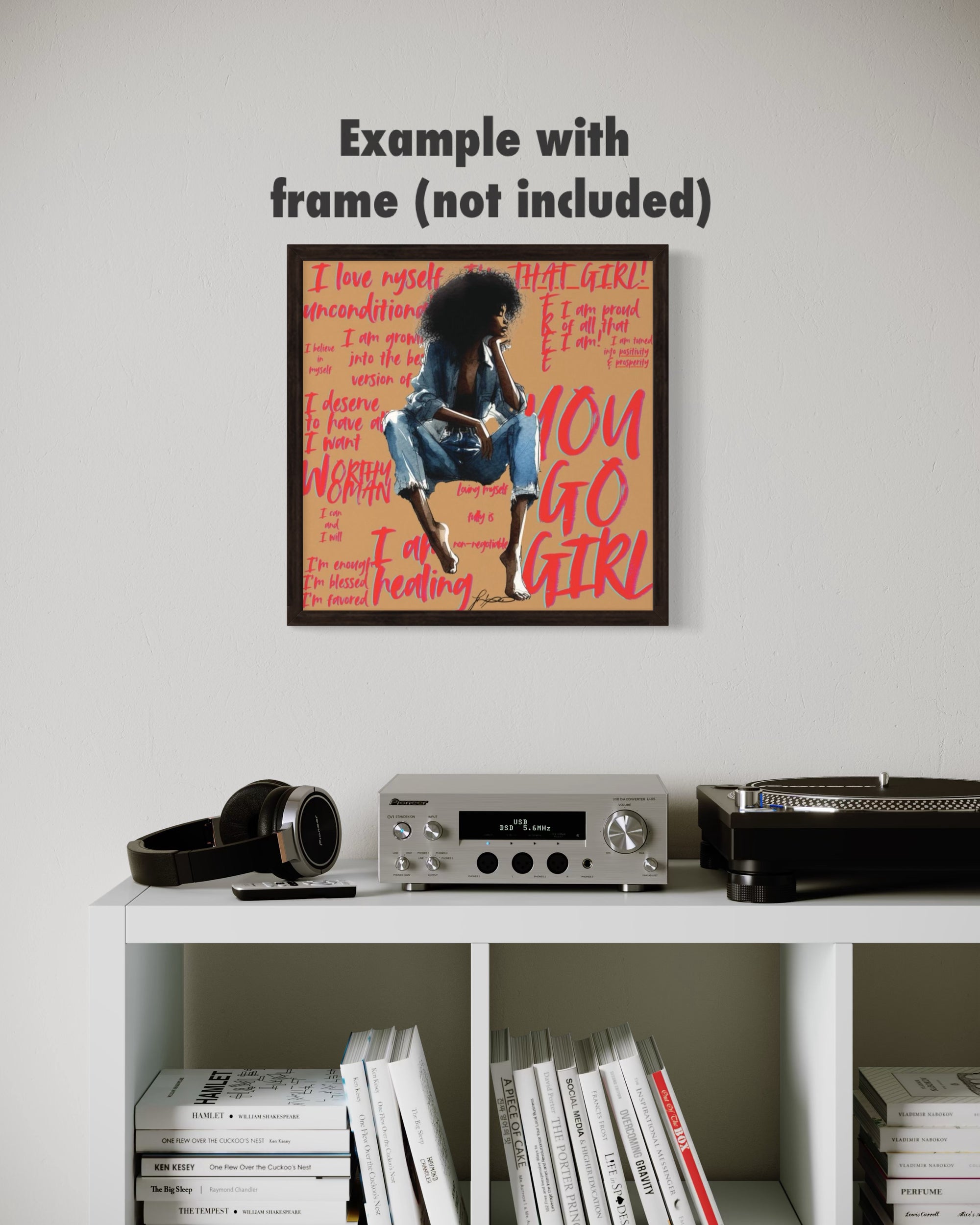 That Girl Watercolor Print