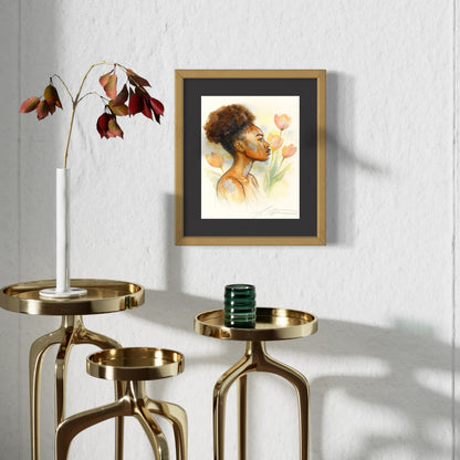 Abundant Matted Print