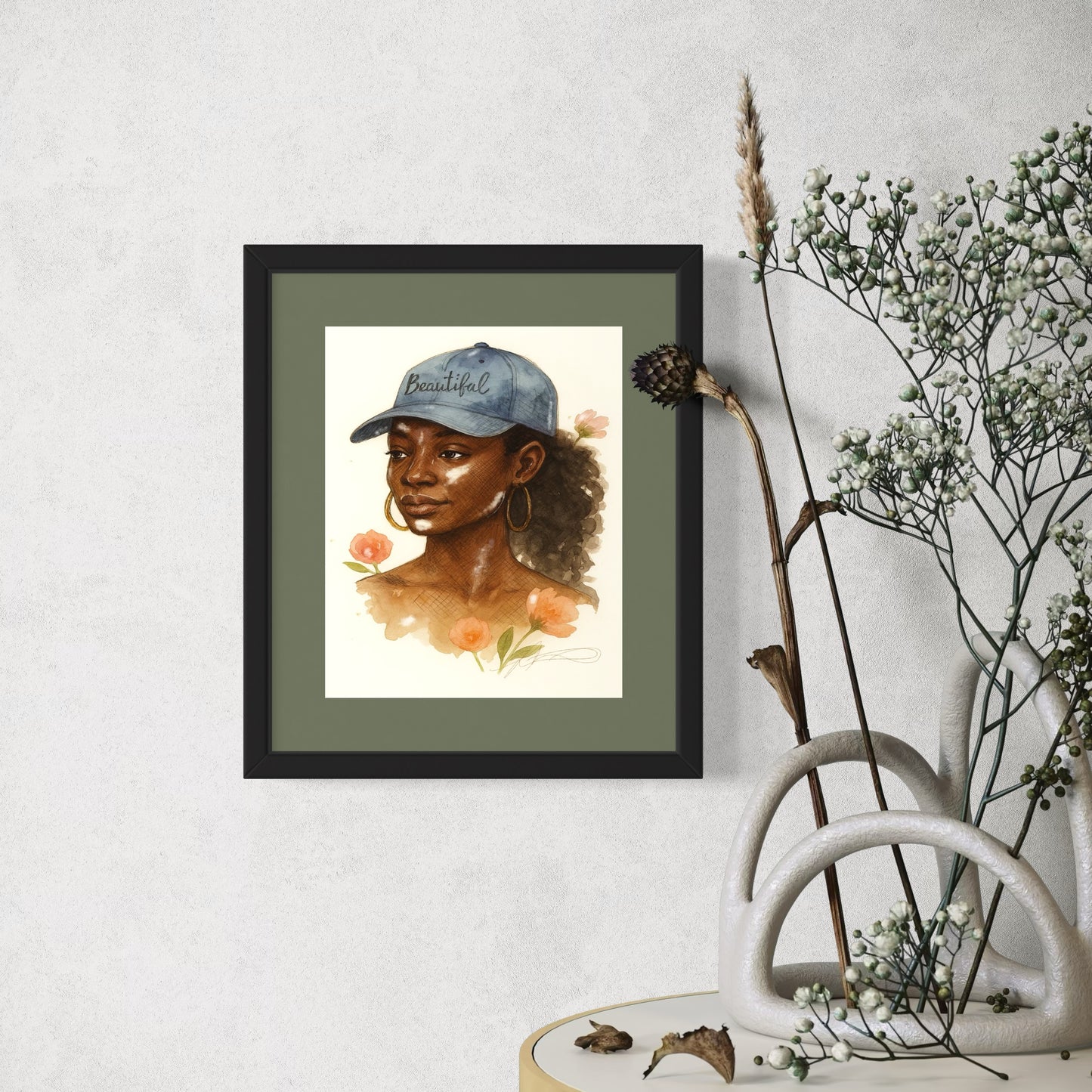 Beautiful Matted Print