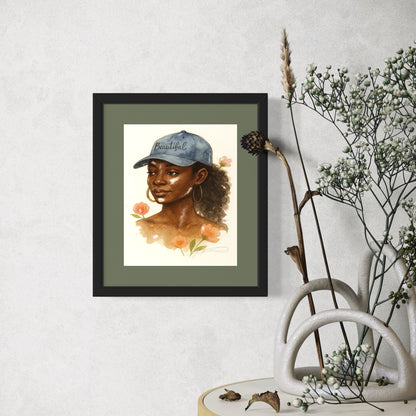 Beautiful Matted Print