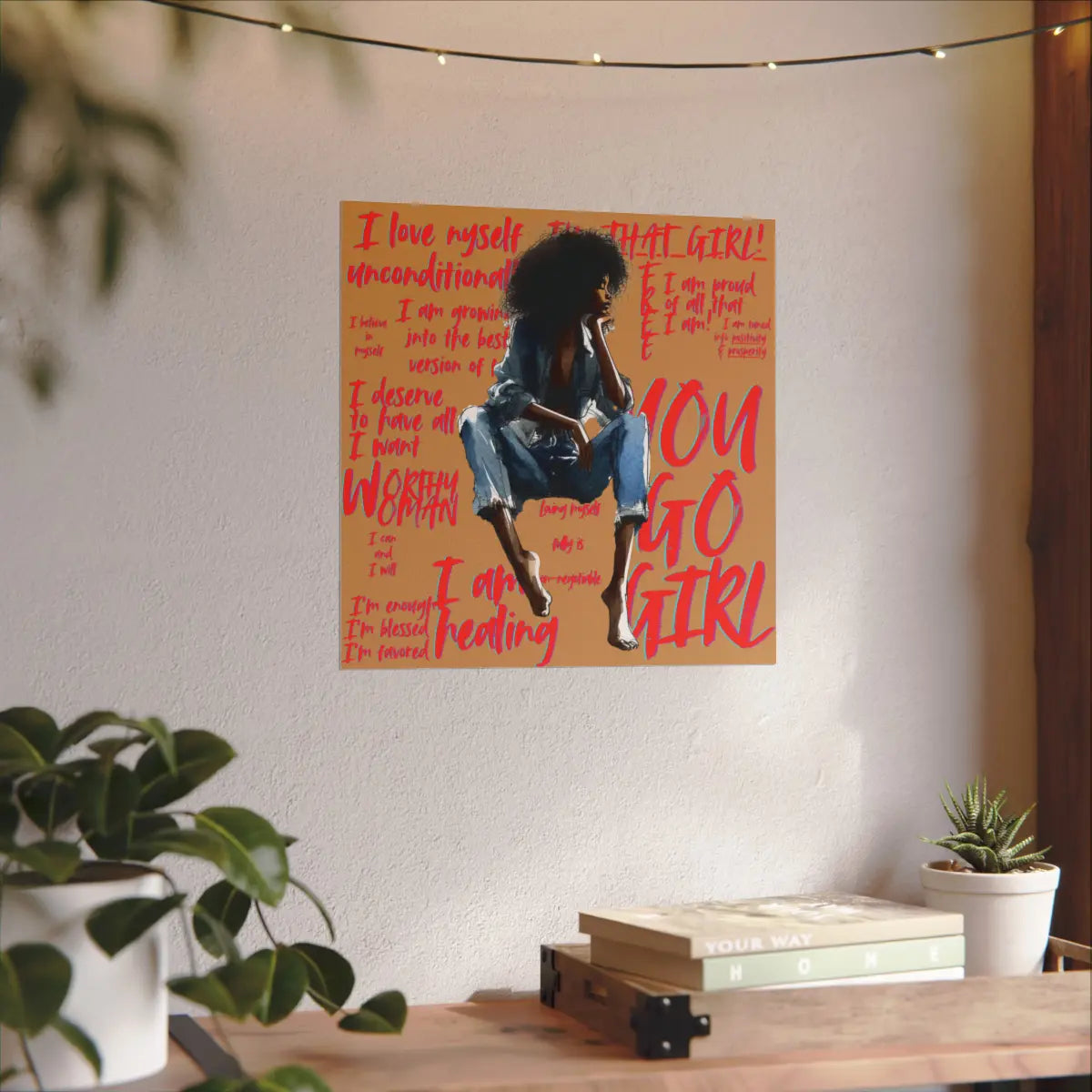 That Girl Watercolor Print