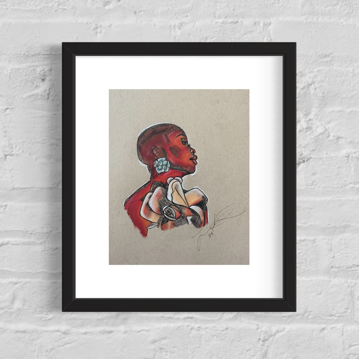 Infectious Beauty Print