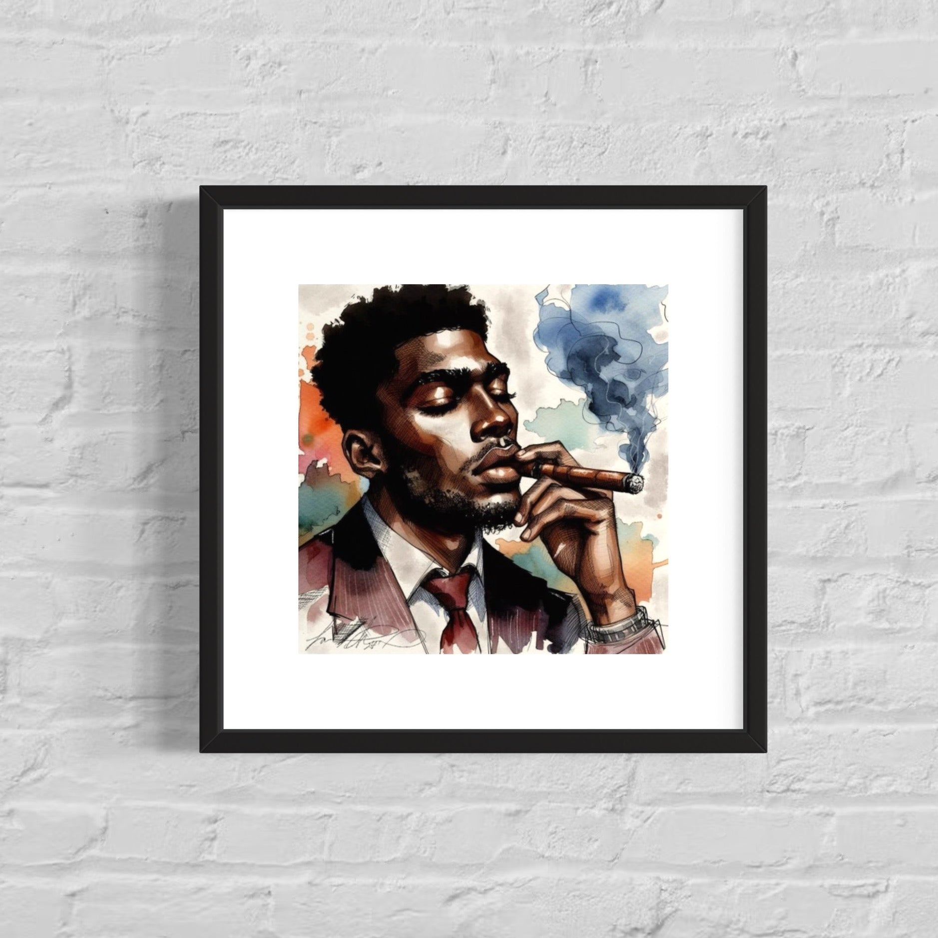 Smokers Delight Art Print