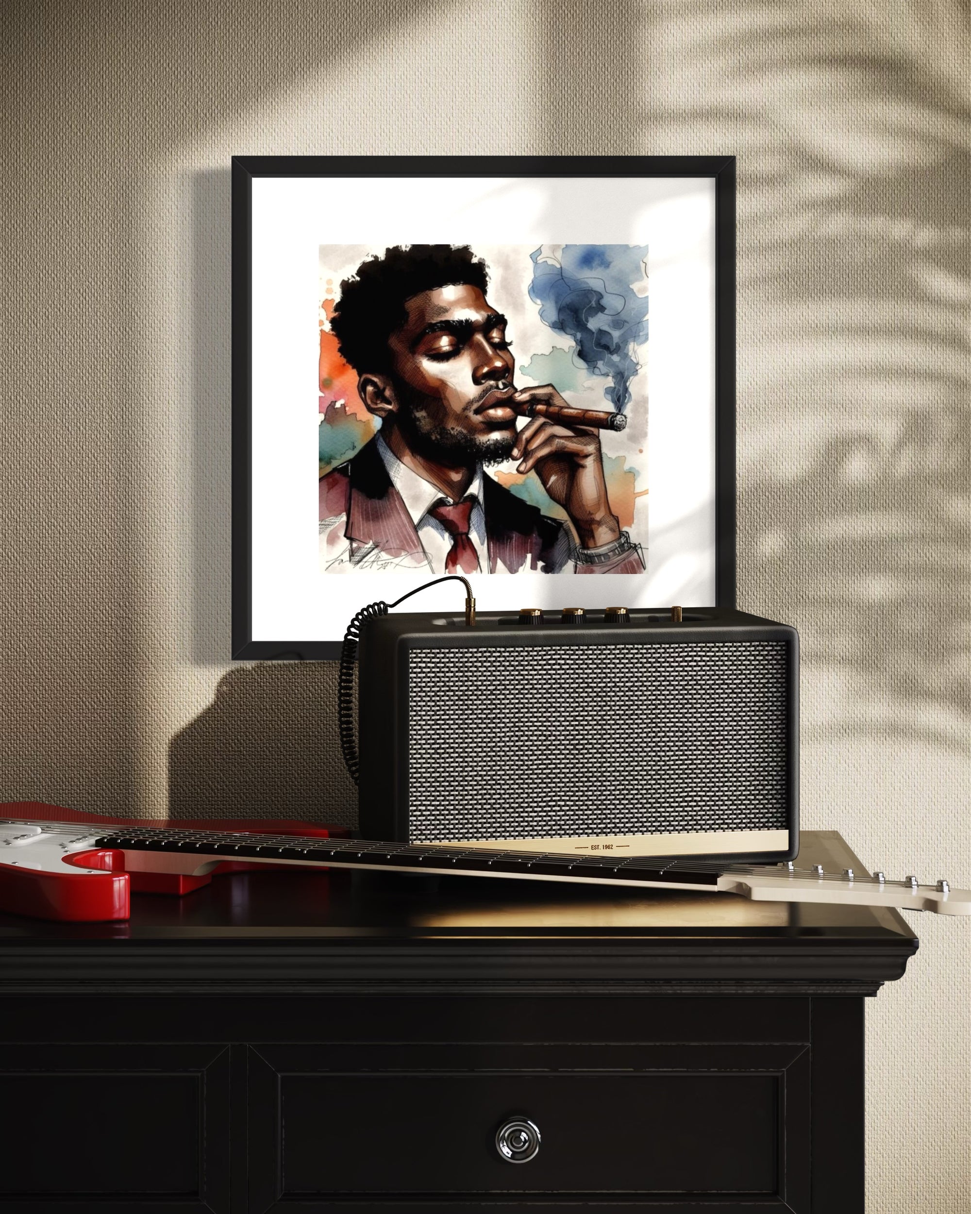 Smokers Delight Art Print