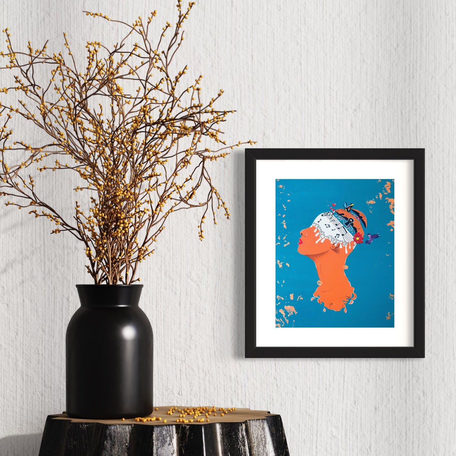 Cashmere Thoughts Signed Print