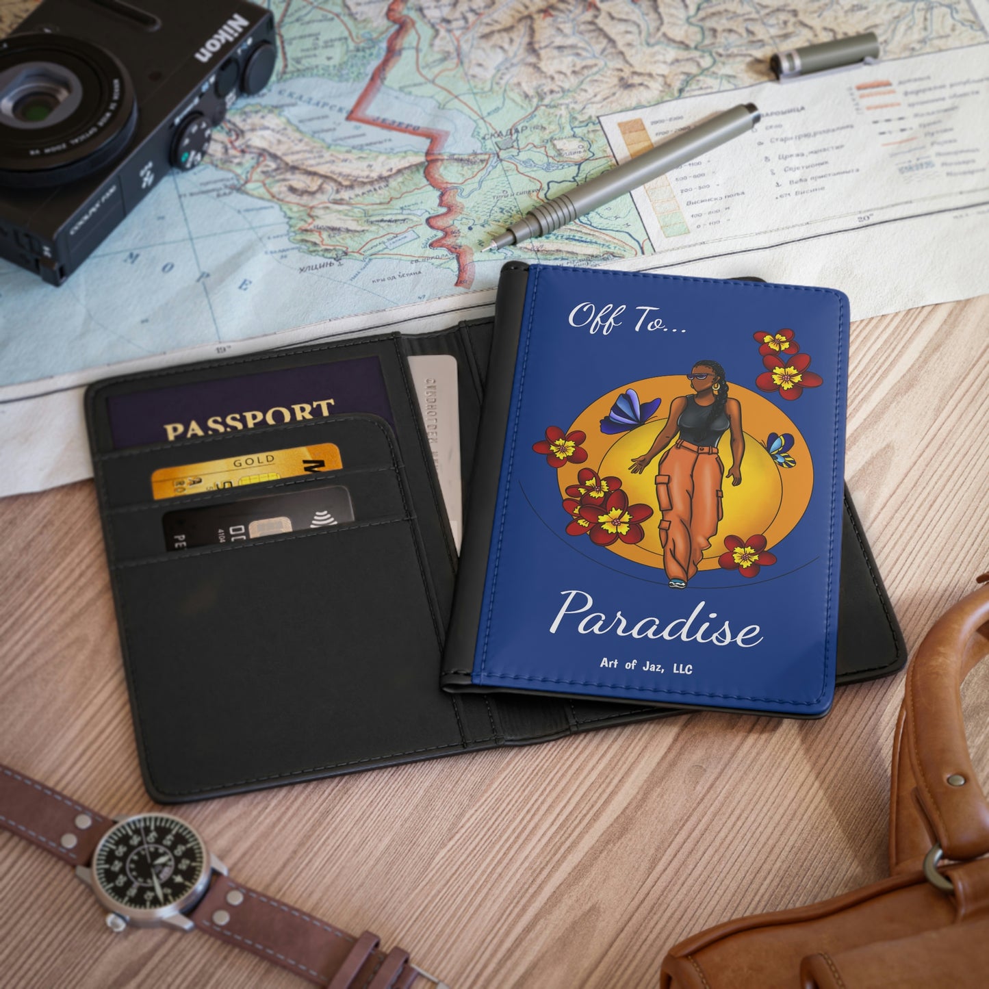 Paradise Passport Cover
