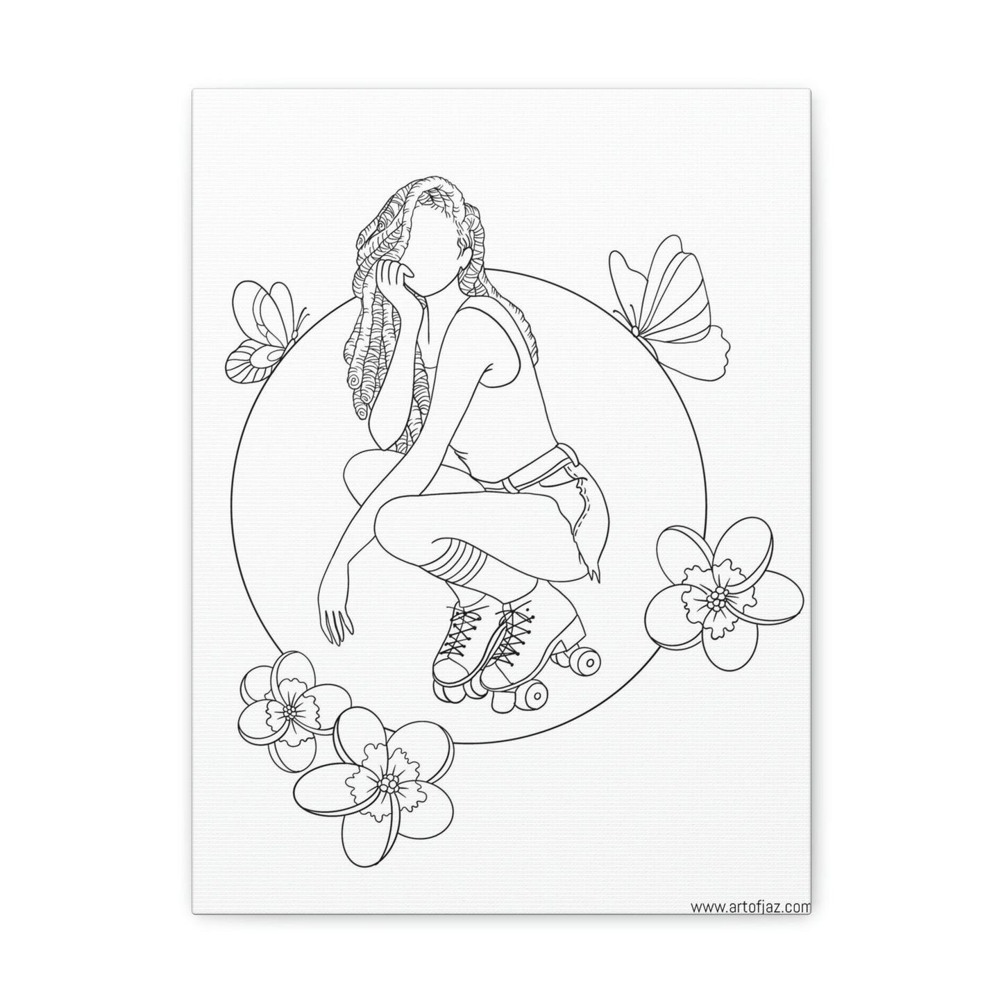 Skater Chic Painting Canvas