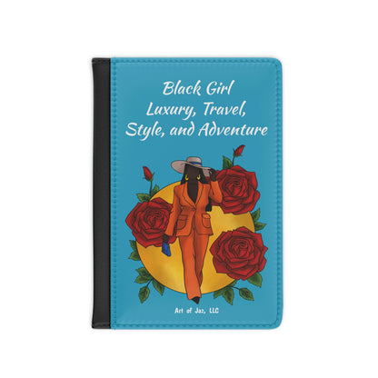 Black Girl Lux Passport Cover