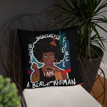 Unbothered Throw Pillow