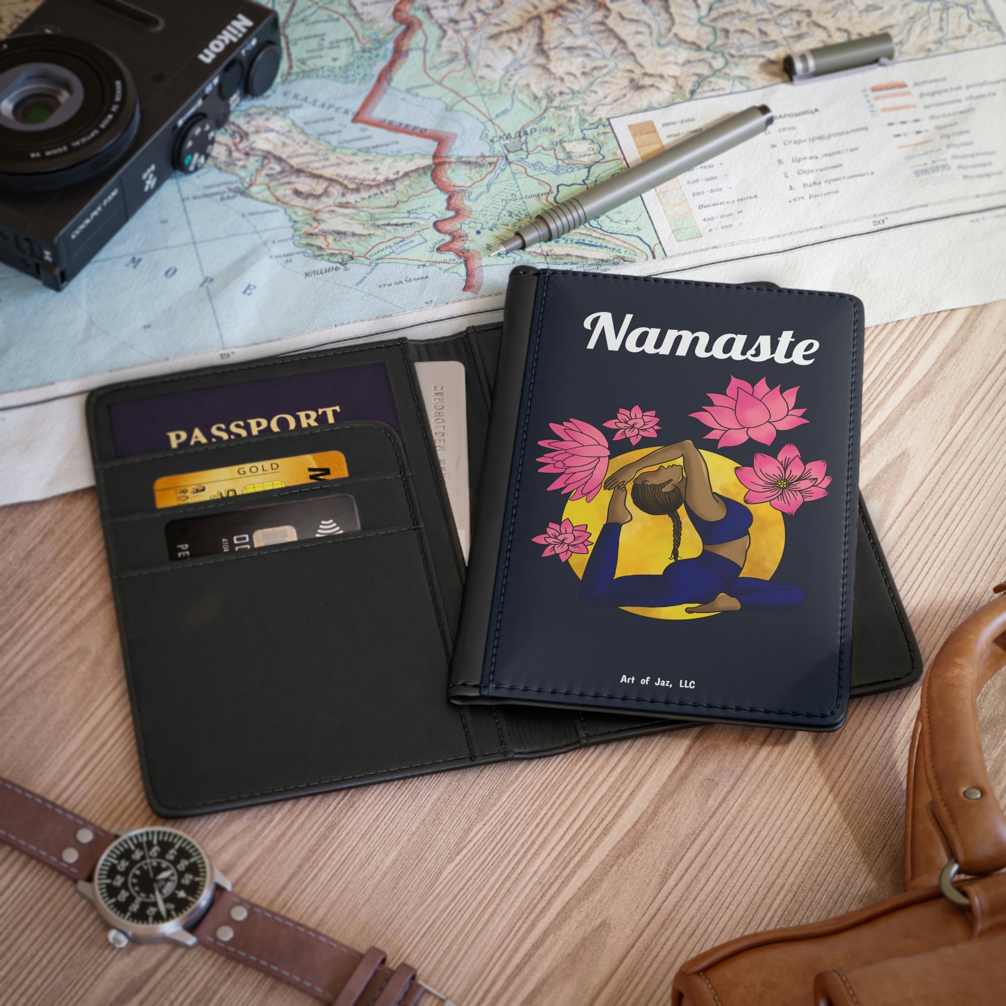 Yogi Passport Cover