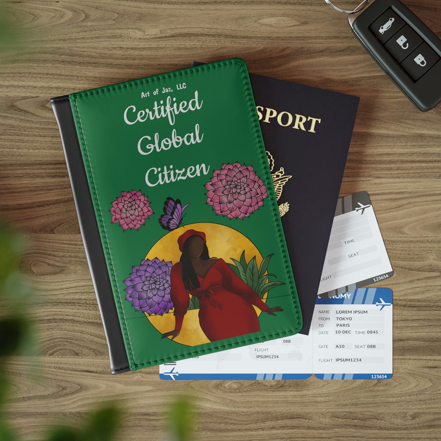 Certified Global Citizen Passport Cover