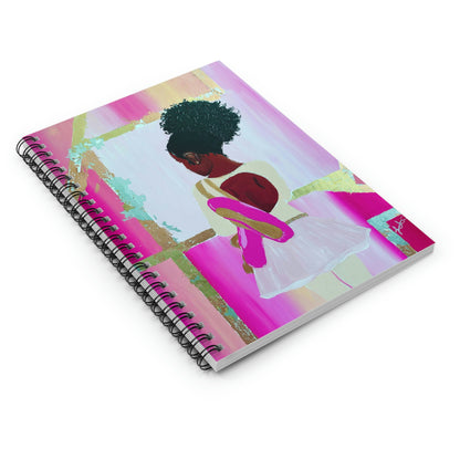 Hope In A Ballet Shoe Spiral Notebook