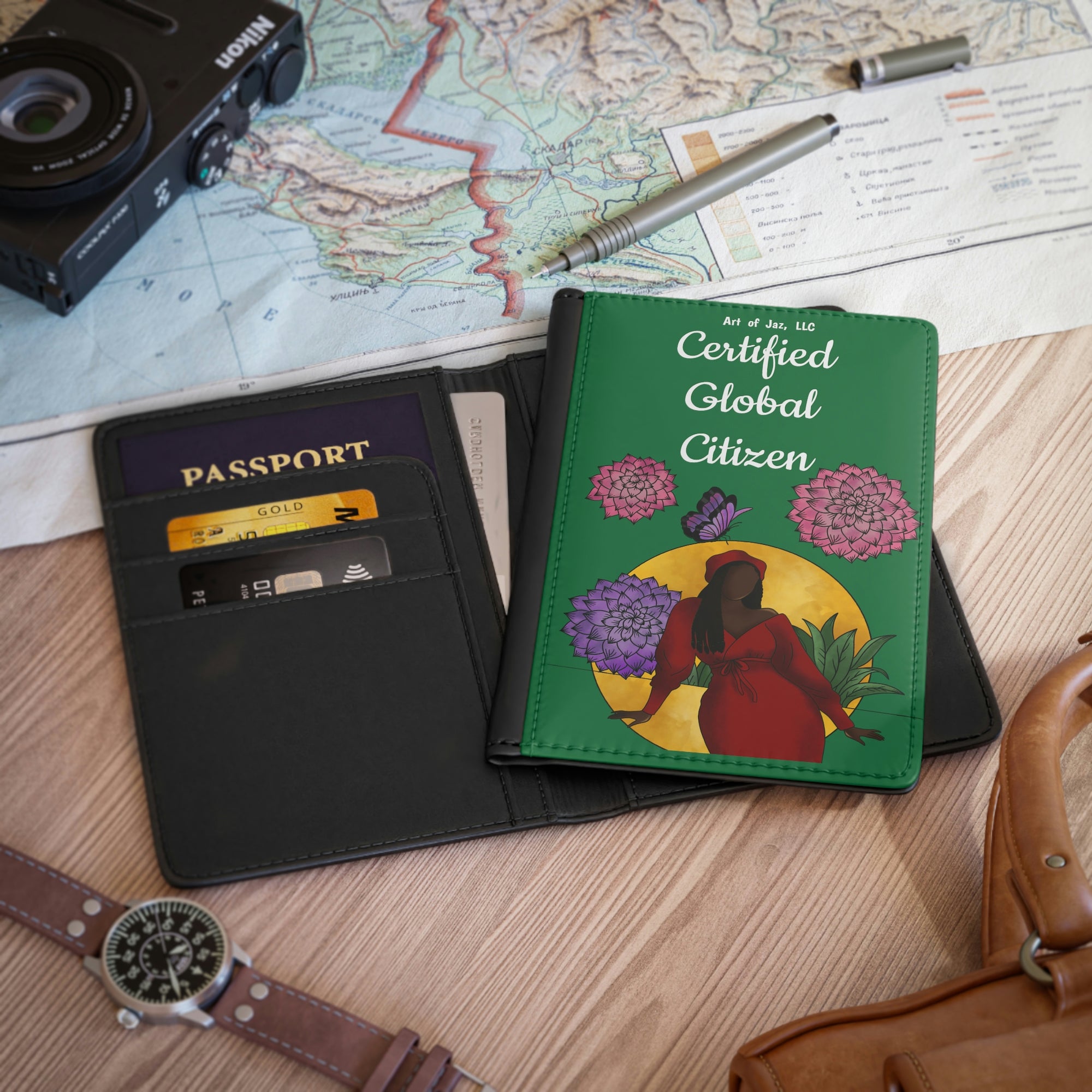 Certified Global Citizen Passport Cover