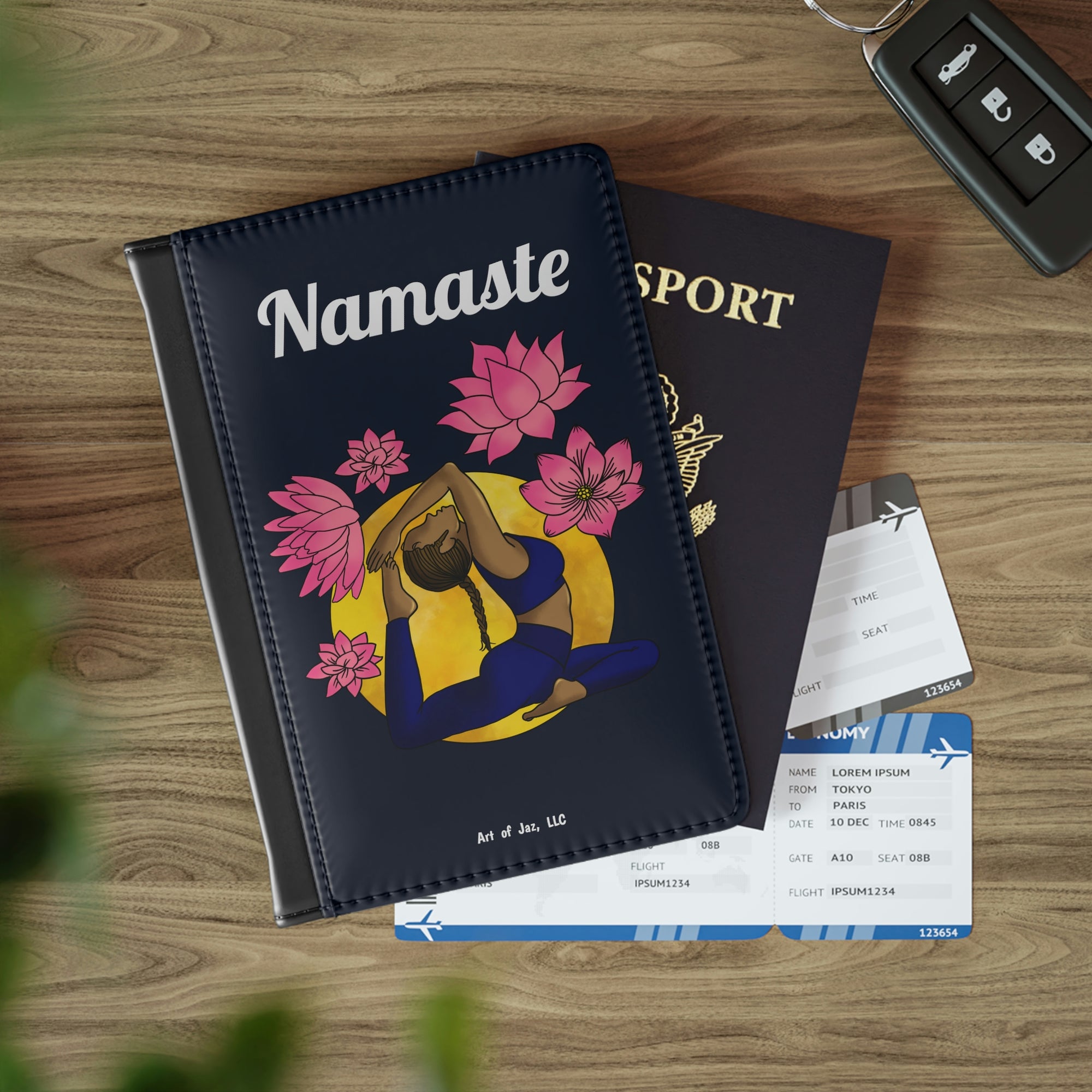 Yogi Passport Cover