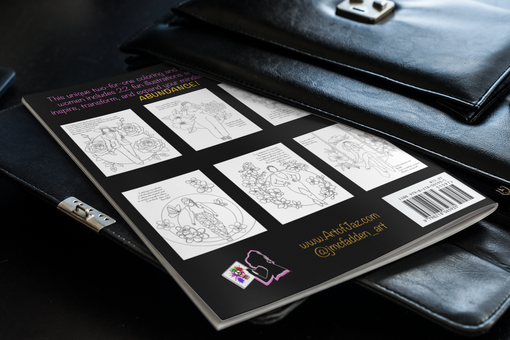 Abundance In Color- Affirmation Coloring Book